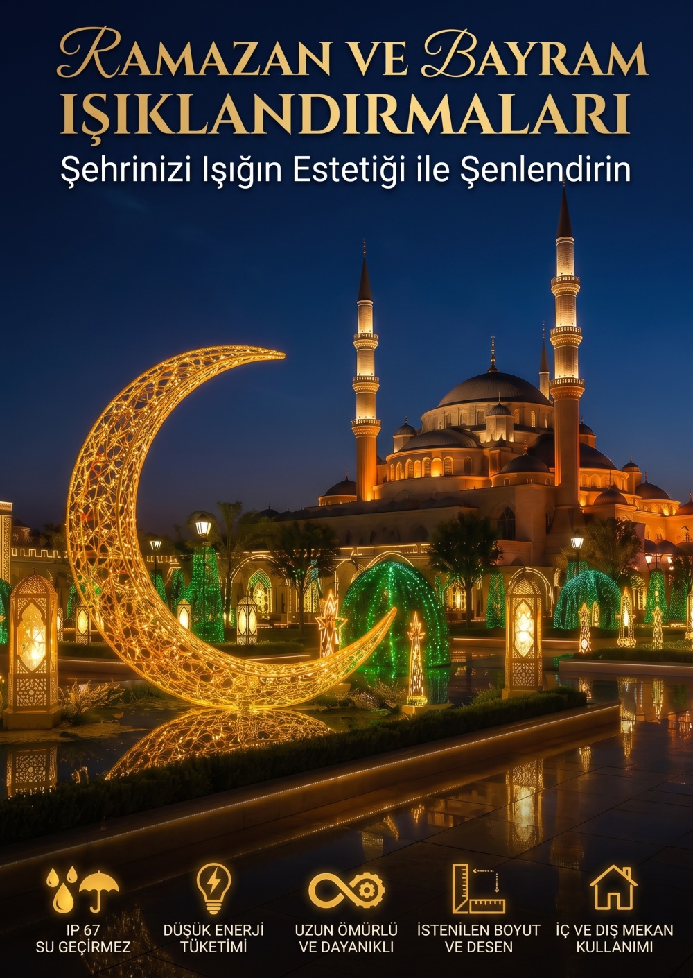 Ramazan Bayramı Işıklandırmaları kapağı