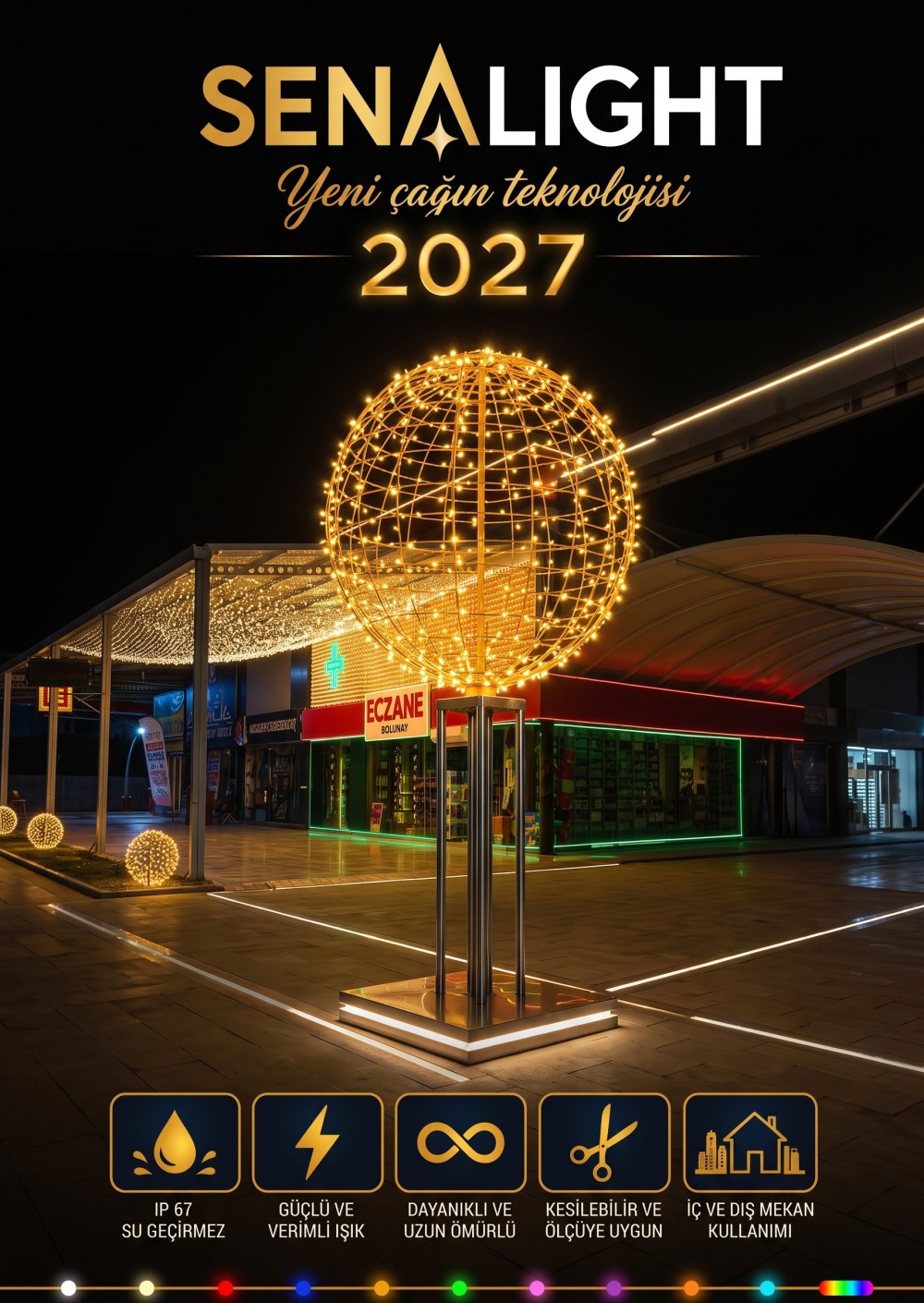 Senalight LED Işıklandırma kapağı